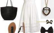 Trendy bele haljine